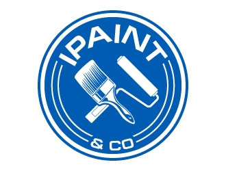 iPaint & Co logo design by uttam