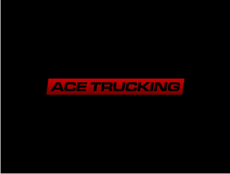Ace Trucking logo design by sodimejo