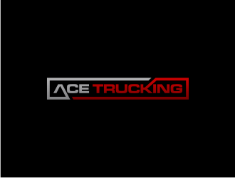 Ace Trucking logo design by sodimejo