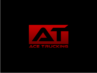 Ace Trucking logo design by sodimejo