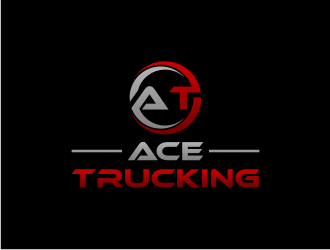 Ace Trucking logo design by sodimejo