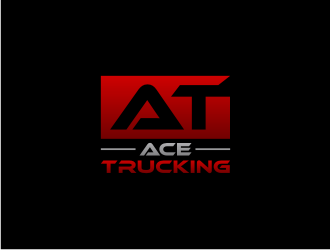 Ace Trucking logo design by sodimejo
