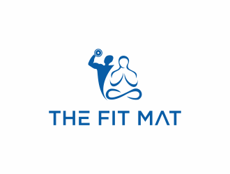 The Fit Mat logo design by yoichi