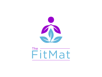 The Fit Mat logo design by BlessedArt