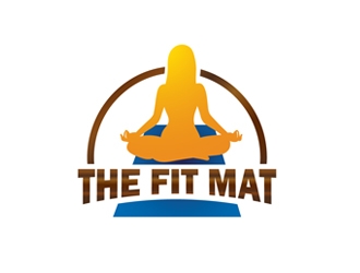 The Fit Mat logo design by PANTONE