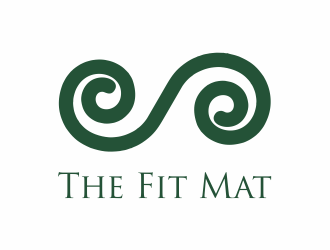 The Fit Mat logo design by up2date