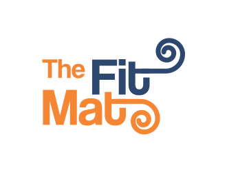 The Fit Mat logo design by up2date
