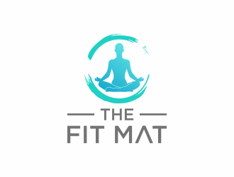 The Fit Mat logo design by InitialD