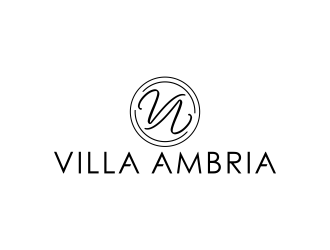 VILLA AMBRIA logo design by checx