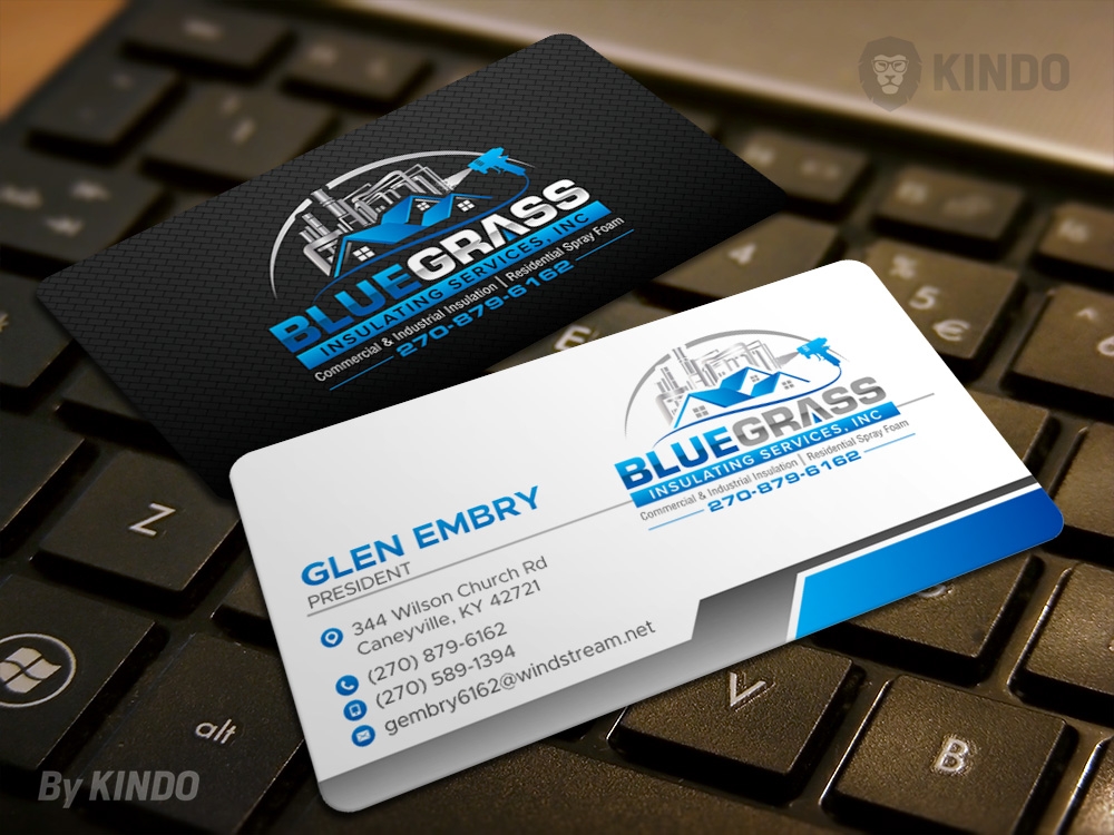 Bluegrass Insulating Services, Inc logo design by Kindo