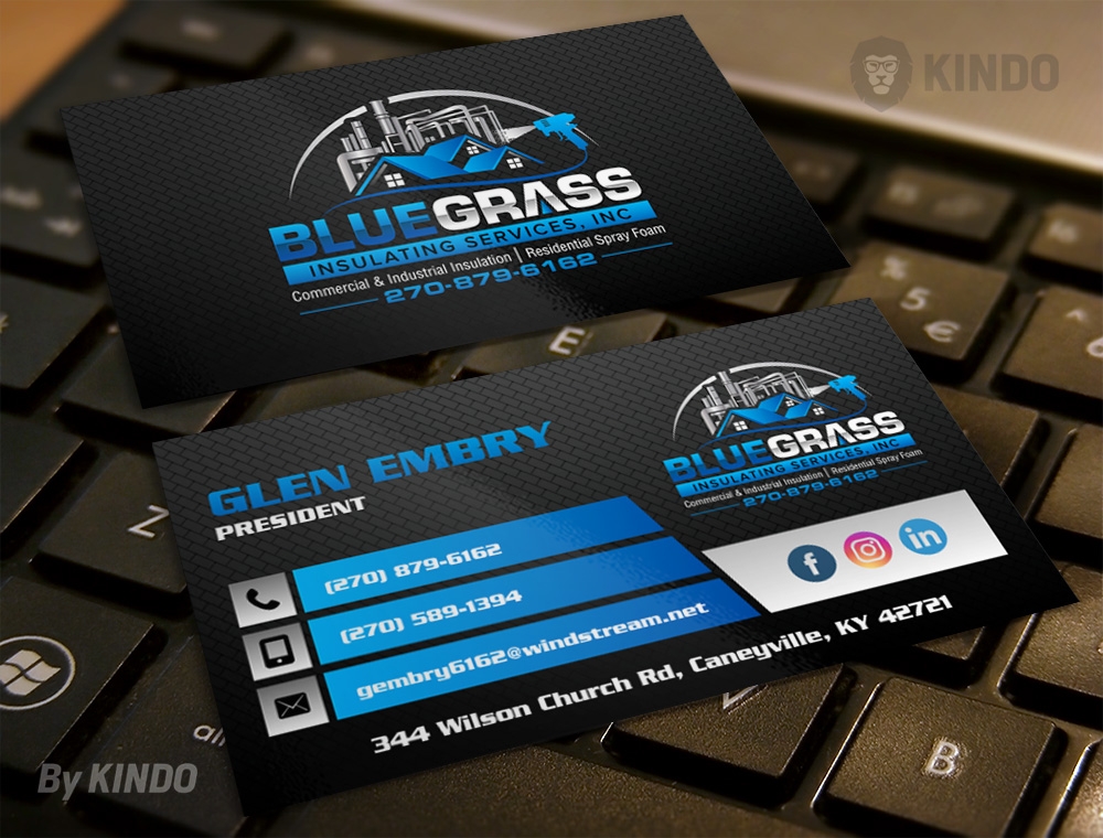 Bluegrass Insulating Services, Inc logo design by Kindo