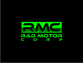 Rad Motor Corp; RMC logo design by sodimejo