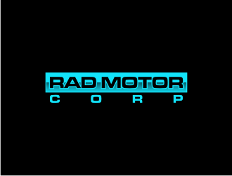 Rad Motor Corp; RMC logo design by sodimejo