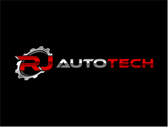 RJ Auto Tech logo design by mutafailan