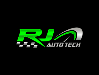 RJ Auto Tech logo design by qqdesigns