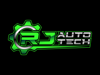 RJ Auto Tech logo design by done
