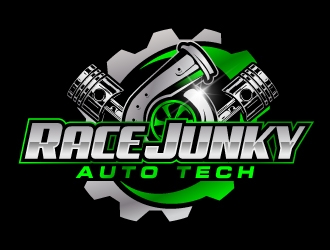 RJ Auto Tech logo design by jaize