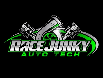 RJ Auto Tech logo design by jaize