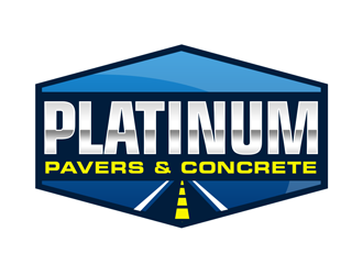 Platinum Pavers & Concrete logo design by kunejo