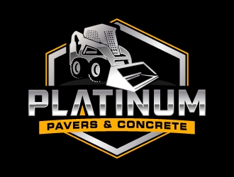 Platinum Pavers & Concrete logo design by jaize