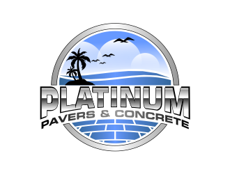 Platinum Pavers & Concrete logo design by cintoko