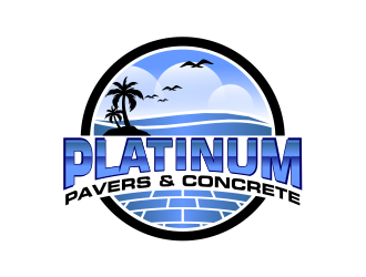 Platinum Pavers & Concrete logo design by cintoko