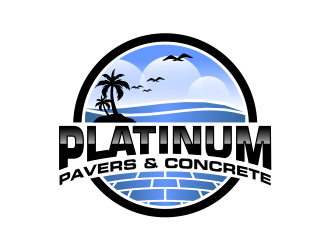 Platinum Pavers & Concrete logo design by cintoko