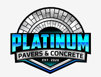 Platinum Pavers & Concrete logo design by Suvendu