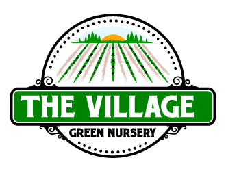 The Village Green Nursery  logo design by Ultimatum