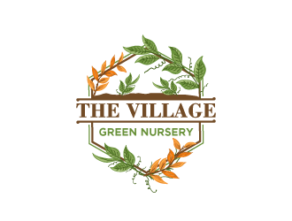 The Village Green Nursery  logo design by torresace