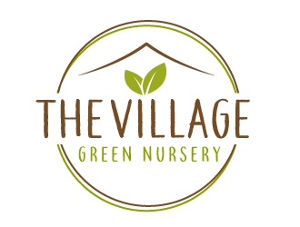 The Village Green Nursery  logo design by jaize
