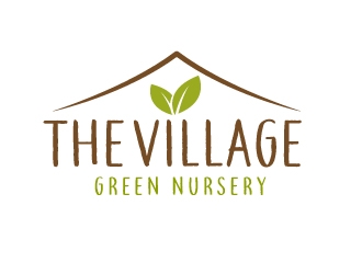 The Village Green Nursery  logo design by jaize