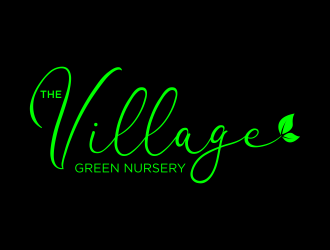 The Village Green Nursery  logo design by qqdesigns