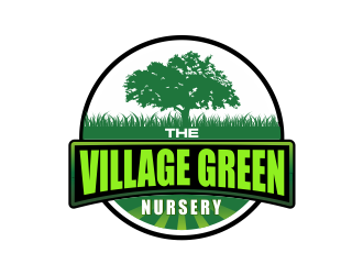 The Village Green Nursery  logo design by Girly