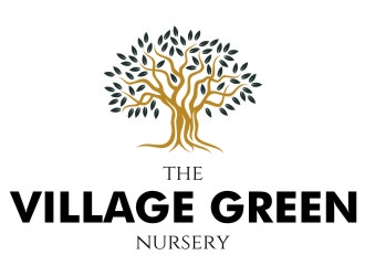 The Village Green Nursery  logo design by jetzu