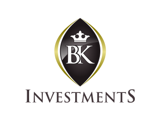 B. K. Investments logo design by mutafailan