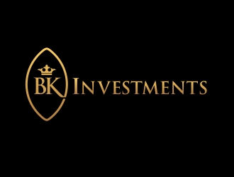 B. K. Investments logo design by aura