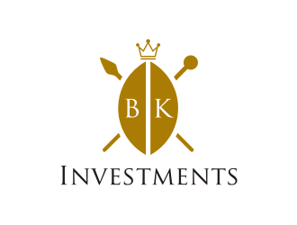 B. K. Investments logo design by KQ5