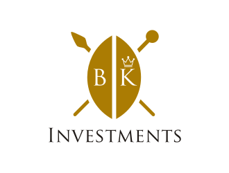 B. K. Investments logo design by KQ5