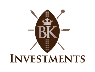 B. K. Investments logo design by jaize
