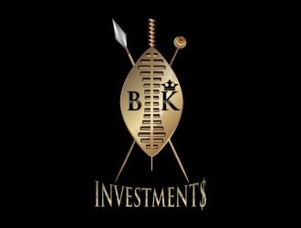 B. K. Investments logo design by pakNton