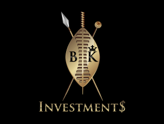 B. K. Investments logo design by pakNton