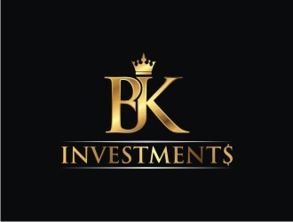 B. K. Investments logo design by agil