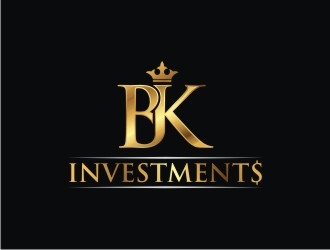 B. K. Investments logo design by agil