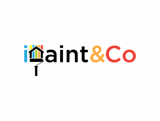 iPaint & Co logo design by hopee