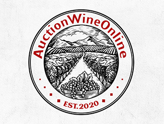 AuctionWineOnline logo design by Optimus