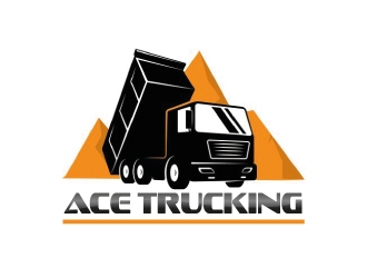 Ace Trucking logo design by Aslam