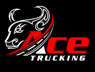 Ace Trucking logo design by Suvendu