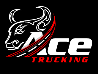 Ace Trucking logo design by Suvendu