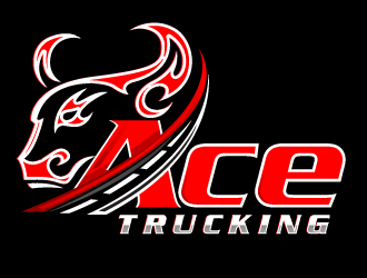 Ace Trucking logo design by Suvendu